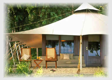 Amanwana - Luxury guest tent