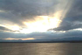 Island Camp - Sunset over Lake Baringo