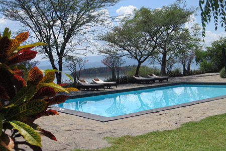 Island Camp main swimming pool