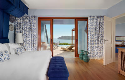 Chambre  coucher de la Villa Thalassa