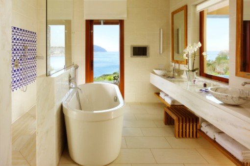 Salle de bain d'une Suite Island de Luxe