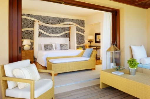 Chambre à coucher d'une Suite Island de Luxe