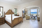 Blue Waters, Antigua - Chambre à coucher d"une Cove Suite