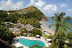 The BodyHoliday, St. Lucia - View over the resort cove