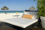 Bucuti & Tara Beach Resorts - Terrasse du restaurant sur la plage