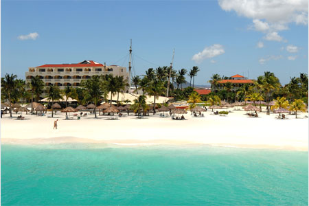 Resorts aerial view