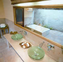 Hillside villa bathroom