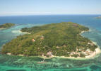 Cerf Island Resort - Vue arienne