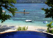 Infinity pool with a view