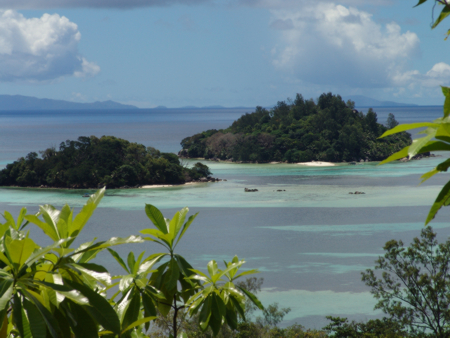 Beautiful view on the neighboring islands