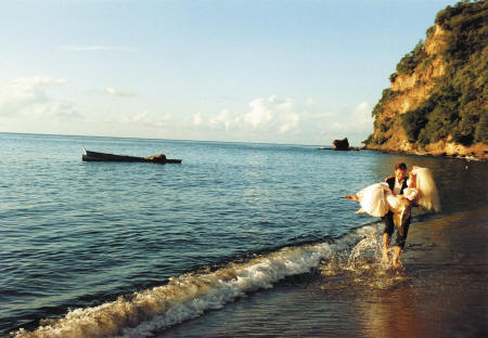 Anse Chastanet - Mariage  l'htel