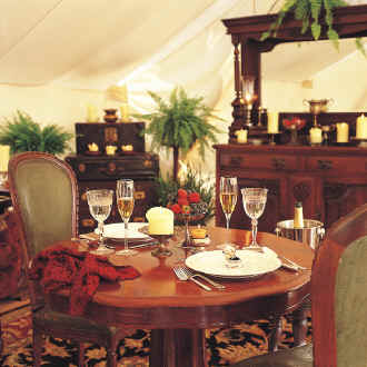 Clayoquot Wilderness Resorts - Romantic dinner