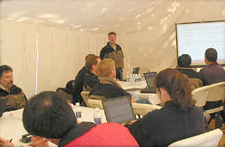 Clayoquot Wilderness Resorts - Meeting tent