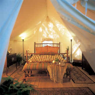 Clayoquot Wilderness Resorts -  Outpost deluxe guest tent