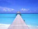 Coco Palm Dhuni Kolhu - Jetty and the blue waters