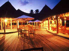 The Conch Bar in the evening