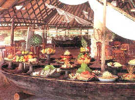Buffet at the Cowrie Restaurant