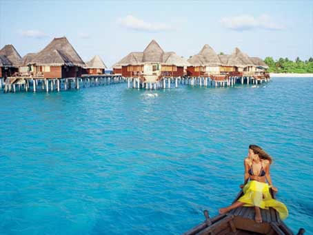 Lagoon Villas view from the ocean