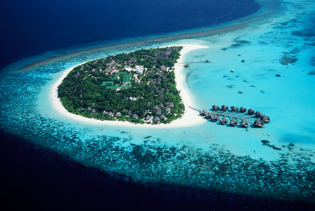 Coco Palm Dhuni Kolhu aerial view