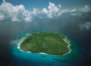 Fregate Island Private - Vue aérienne