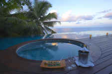 Fregate Private Island - Jacuzzi et champagne