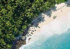 Fregate Island Private - Vue arienne de la plage