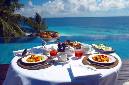 Fregate Island Private - Petit-déjeuner romantique dans l'intimité de la villa