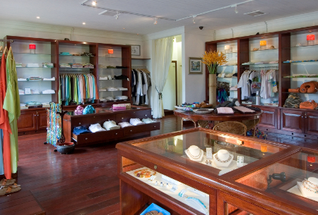 Boutique et galerie de Fregate Island