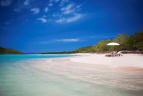 Hermitage Bay, Antigua - Plage de sable blanc de l'htel