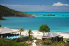 Hermitage Bay, Antigua - View over the Caribbean Sea