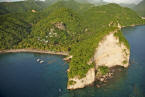 Jade Mountain, Ste. Lucie - Vue arienne de la proprit