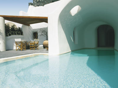 Perivolas Traditional Houses - Piscine prive 