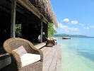 Ratua Private Island - View from overwater lounge at Fish Village
