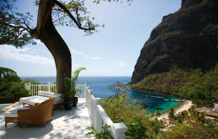 Sugar Beach, A Viceroy Resort - Terrasse-solarium d'une villa de luxe