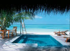 Taj Exotica Resort & Spa, Maldives - Piscine prive d'une Deluxe Beach Villa