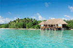 Taj Exotica Resort & Spa, Maldives - Vue de l'le depuis l'ocan