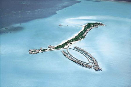 Taj Exotica Resort & Spa, Maldives - Aerial view