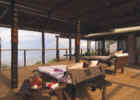 Wadigi Island Resort - Lits de jour sur la terrasse
