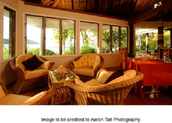 Inside dining room