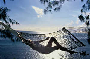 Honeymoon in a hammock