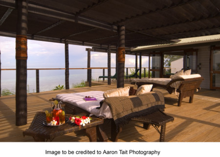 Daybeds on the deck