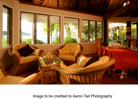 Inside dining room