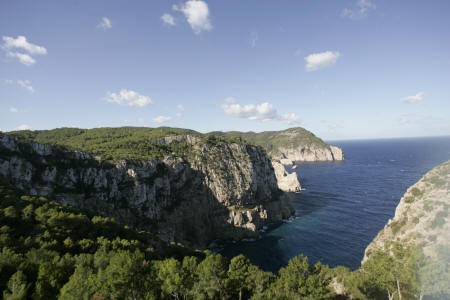 Hotel Hacienda Na Xamena - Vue sur la Mditerrane depuis l'htel