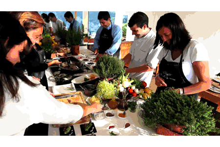 Culinary class at Hacienda Na Xamanea