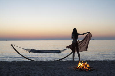 Un moment de dtente sur la plage